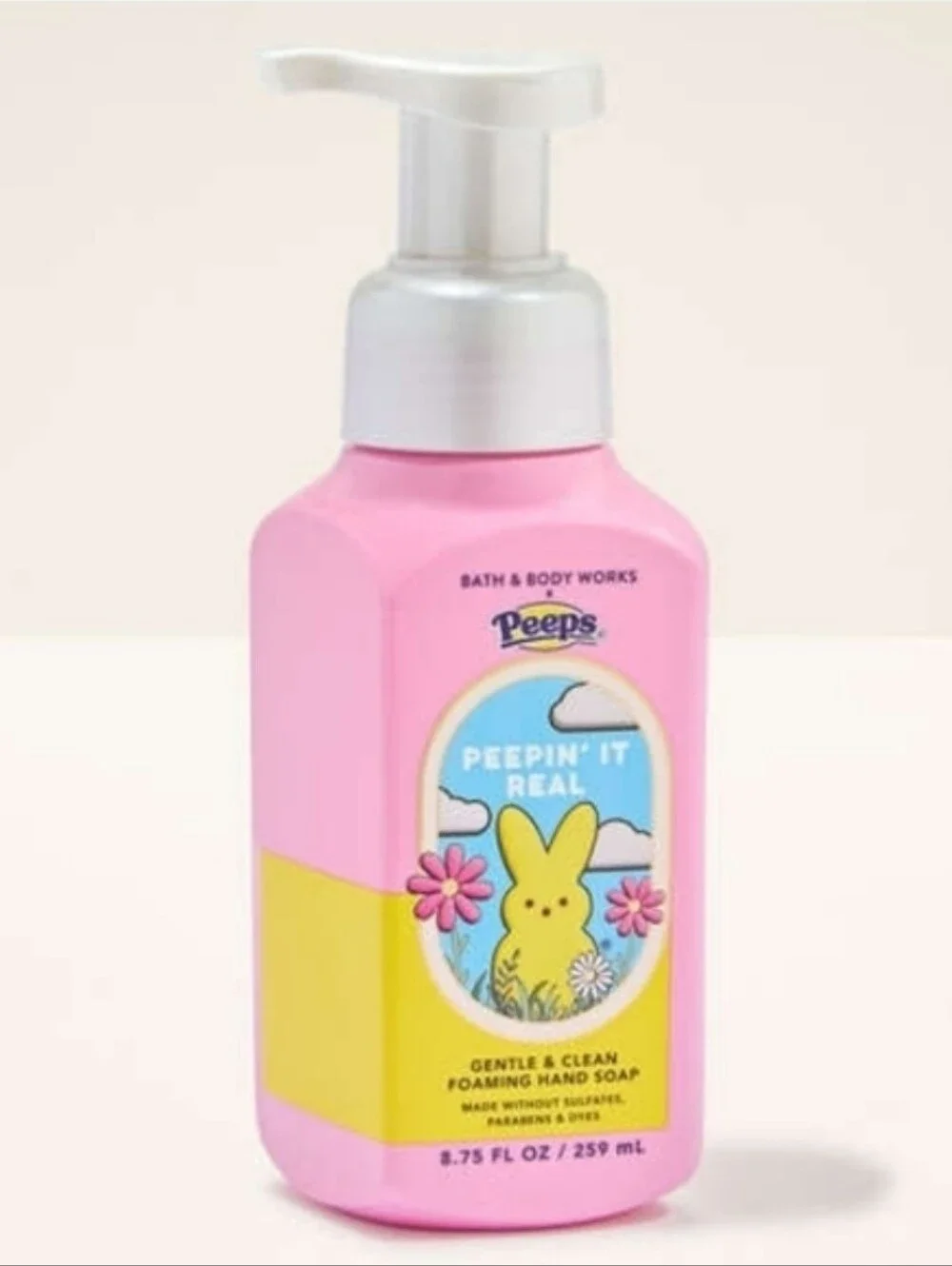PEEPS x Bath & Body Works Pink Bunny Easter Basket & Hand Soap SOLDOUT